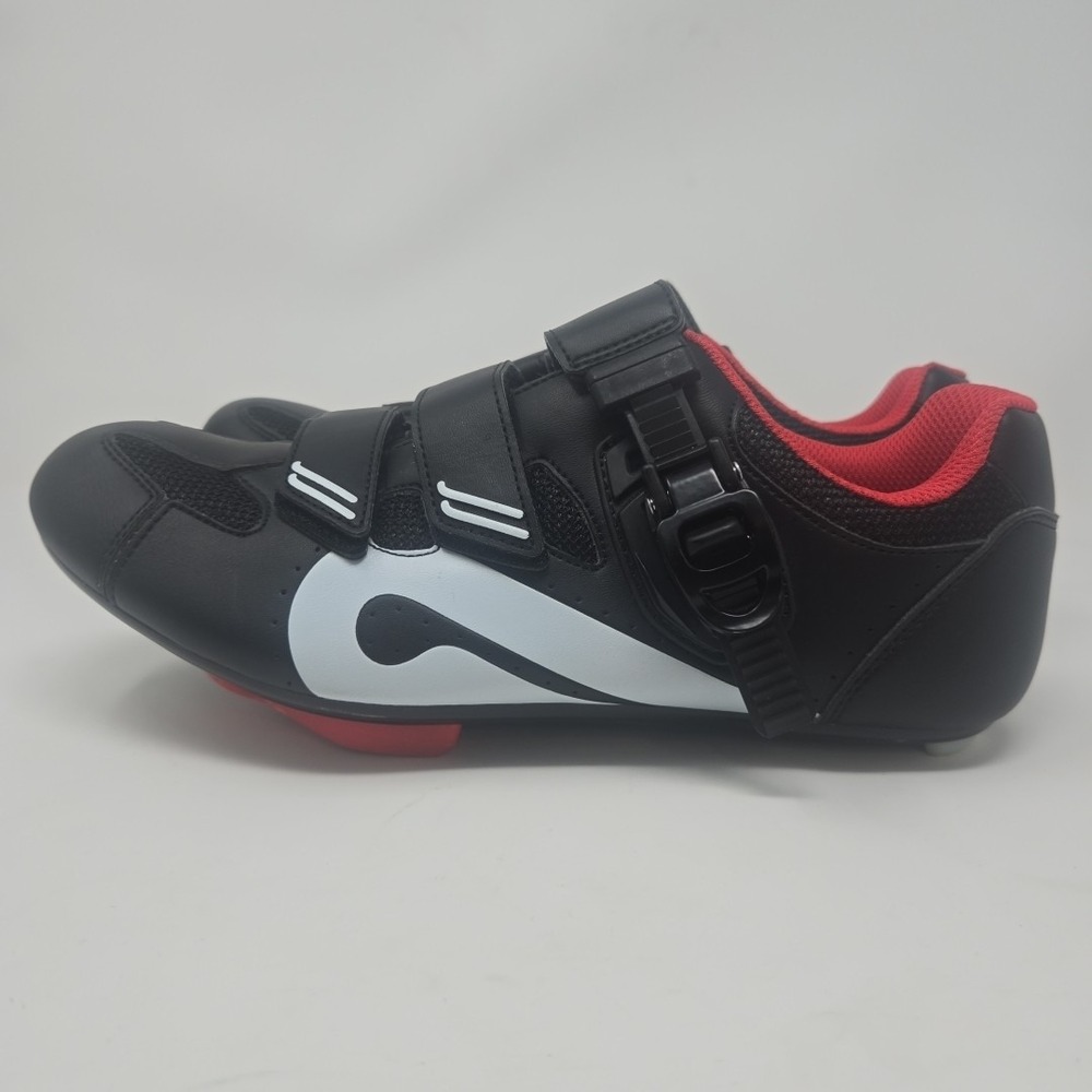 Peloton Cycling‎ Bike Shoes Men 8.5 Women's 10.5 EU 41  Black White Adjustable